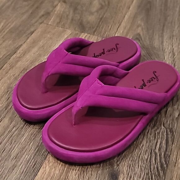 Free People Wonderland Flip-Flop- Verbena - Picture 10 of 11